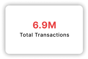 Total Transactions: 6.9M