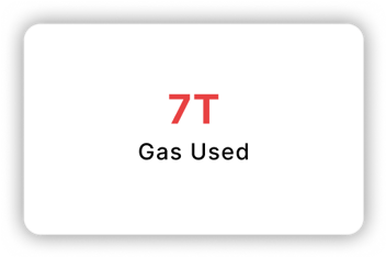 Gas Used: 7T