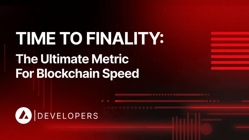 Time to Finality: The Ultimate Metric for Blockchain Speed